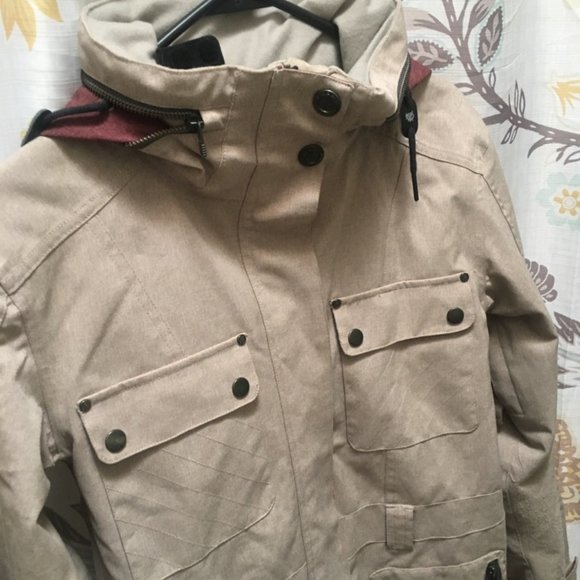 Ride Snowboards Jacket Sz S Utility Secret Cappel - Picture 3 of 9